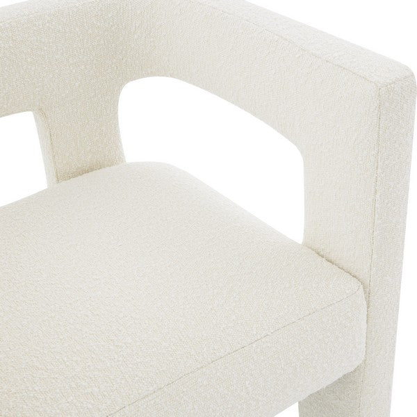 Deandre Contemporary Boucle Dining Chair