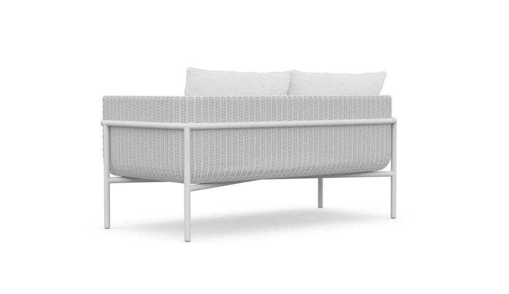 Hampton, Loveseat-Beach White with Cloud Cushion