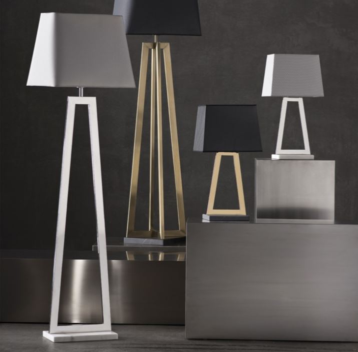 Trapeze Table Lighting - Grey