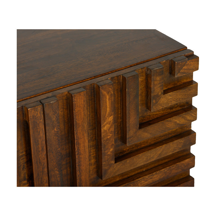 Maze Wood Night Stand