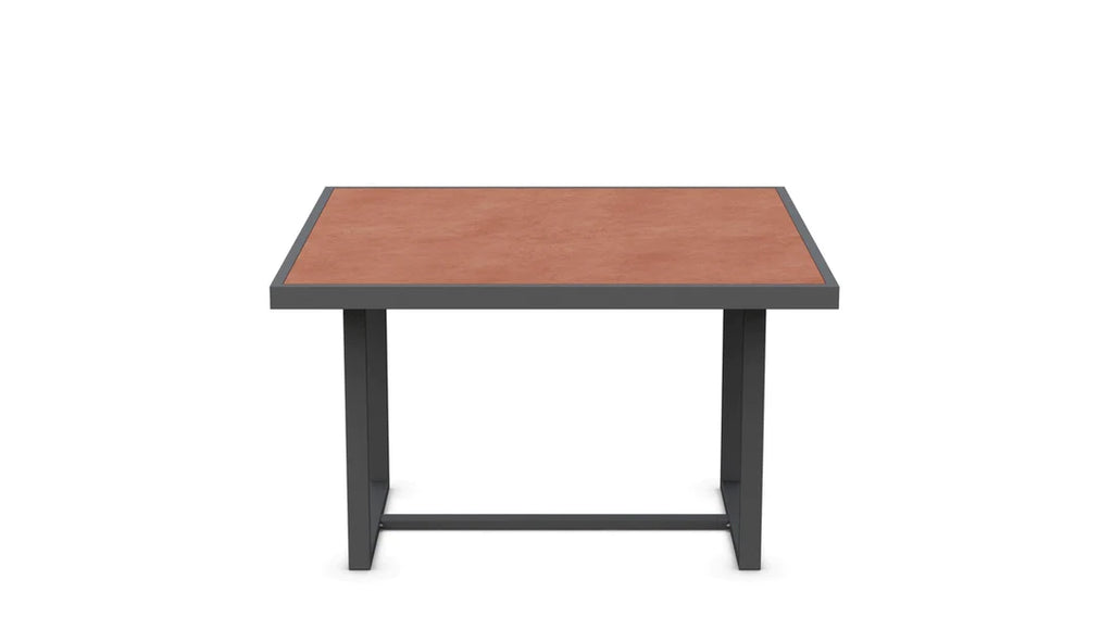 Pavia - 48" Dining Table - Charcoal - Umber Dekton