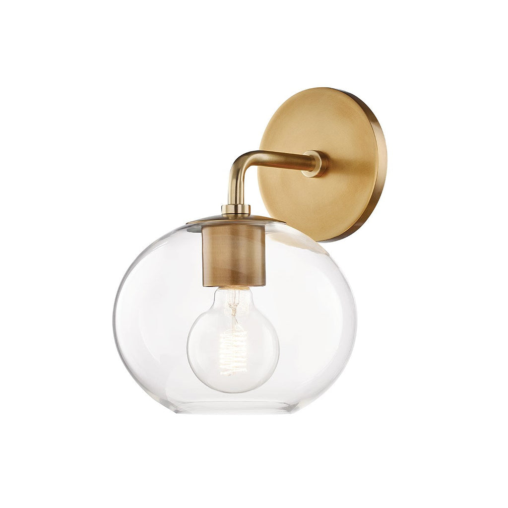Margot Wall Sconce 11" - Aged Brass