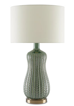 Mamora Green Table Lamp