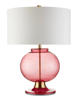 Jocasta Red Table Lamp