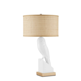 Snowy Owl Table Lamp