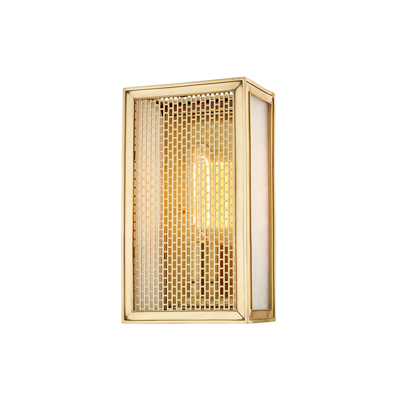 Ashford Wall Sconce 10" - Aged Brass