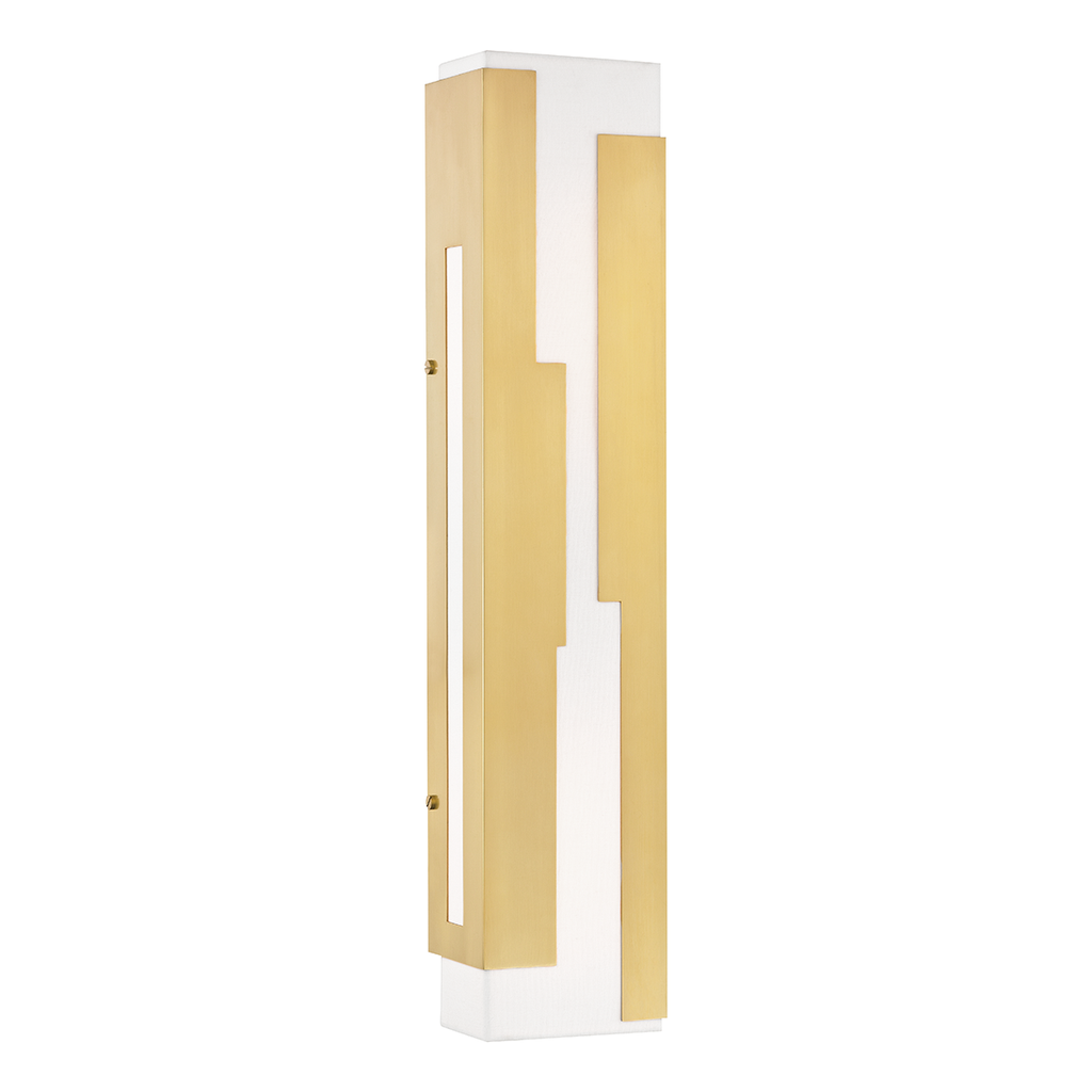 Acadia Wall Sconce - Aged Brass