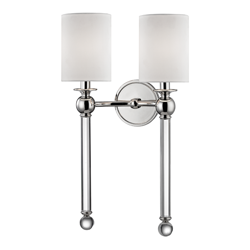 Gordon Wall Sconce 13" - Polished Nickel