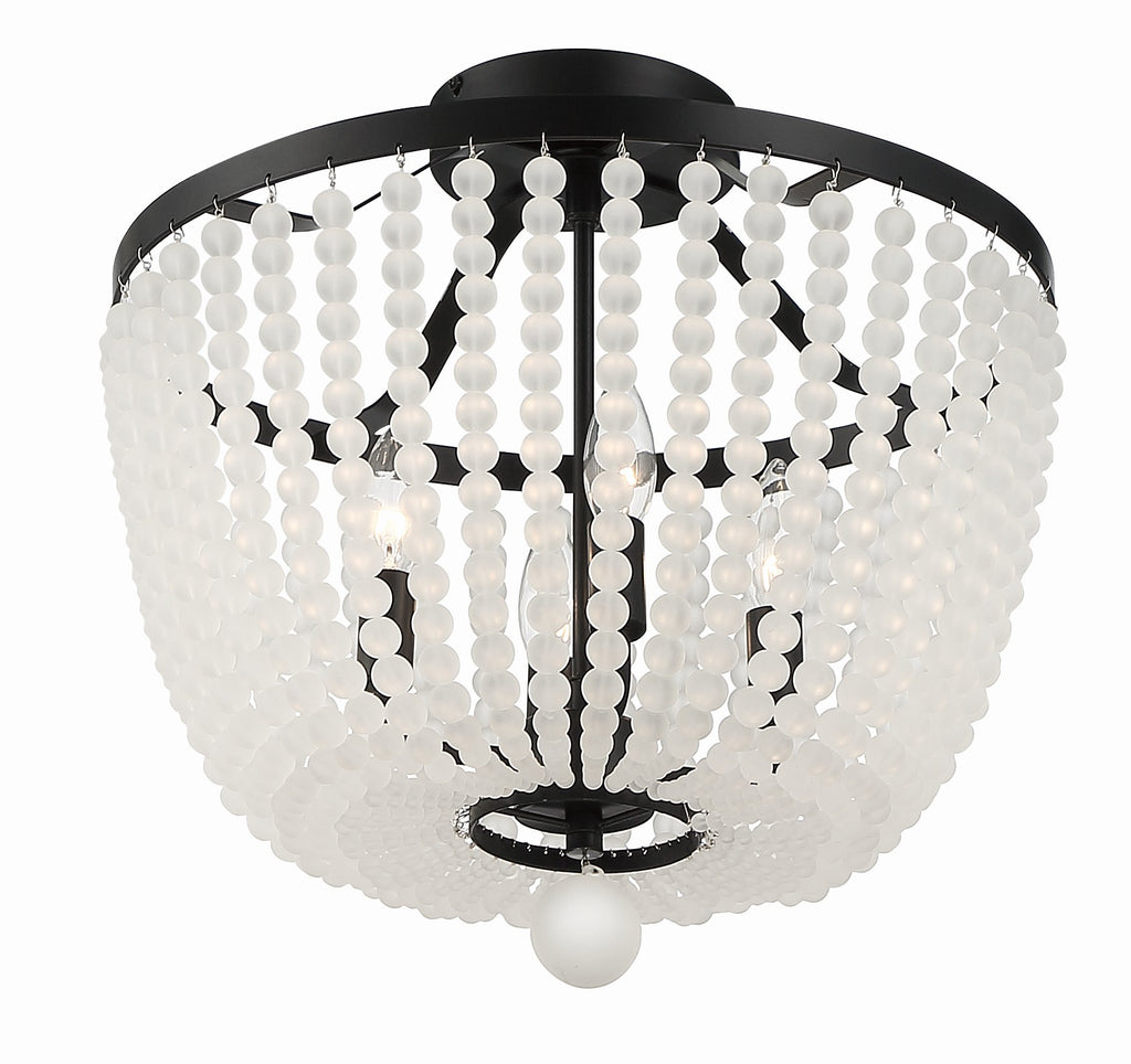 Rylee 4 Light Semi Flush