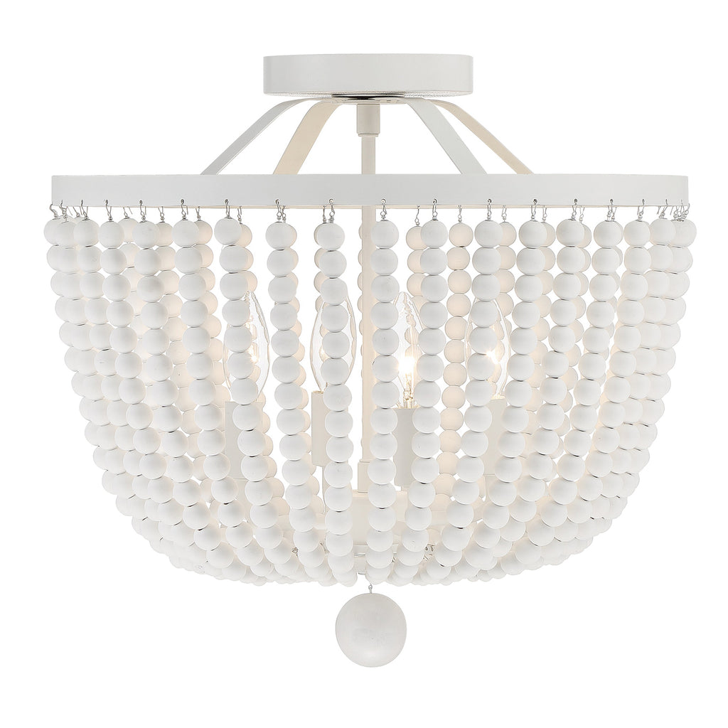 Rylee 4 Light Semi Flush