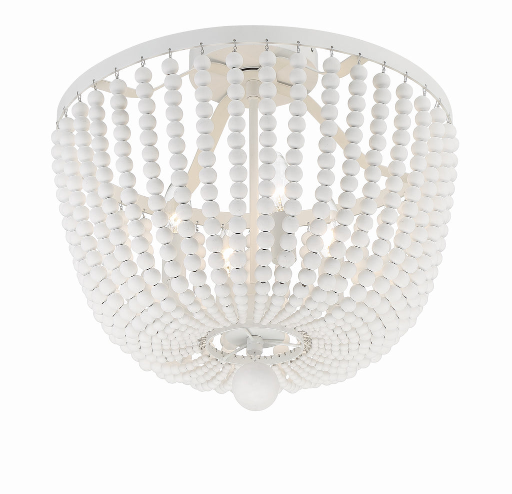 Rylee 4 Light Semi Flush