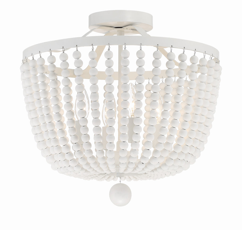 Rylee 4 Light Semi Flush