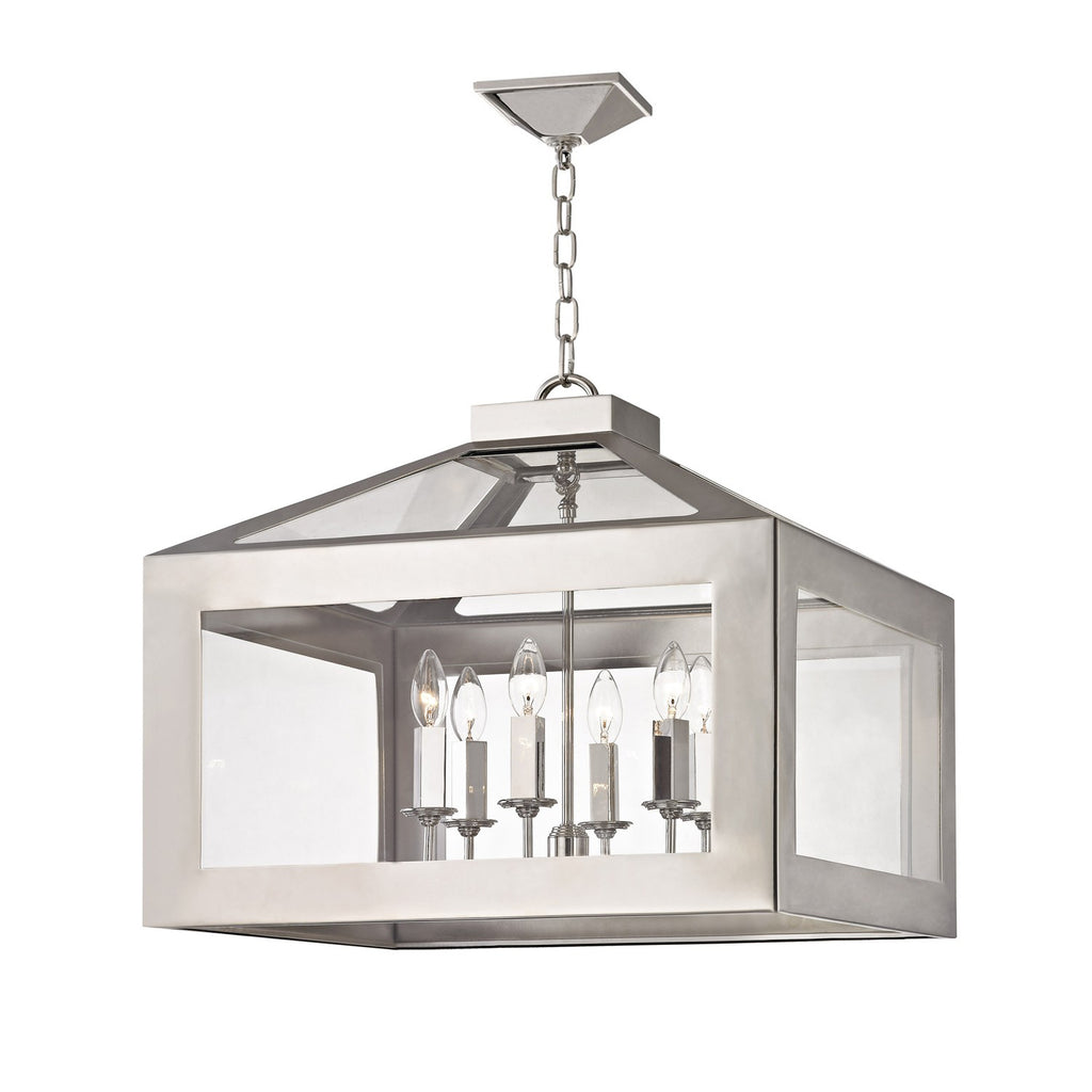 Brian Patrick Flynn Hurley 6 Light Lantern Chandelier