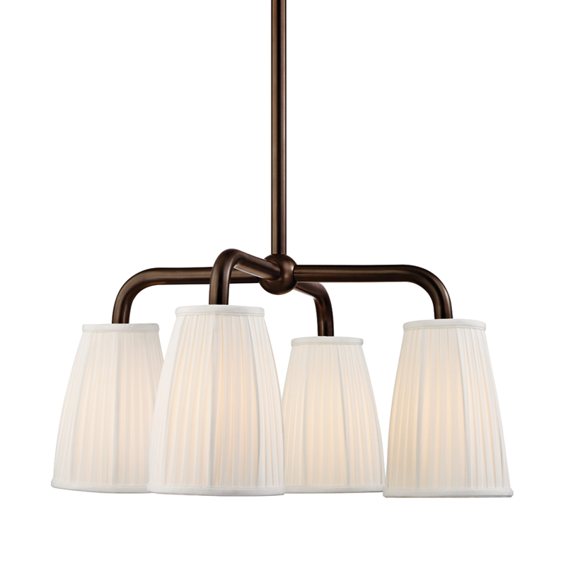 Malden Chandelier - Distressed Bronze