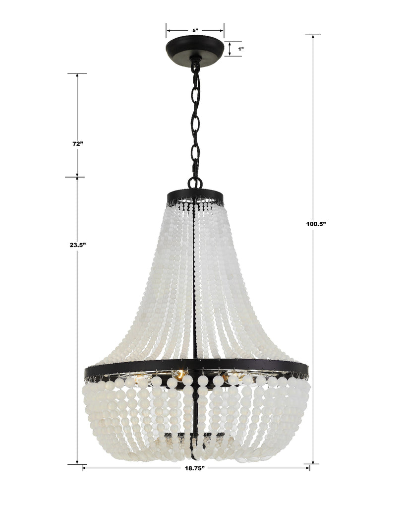 Rylee 6 Light Chandelier