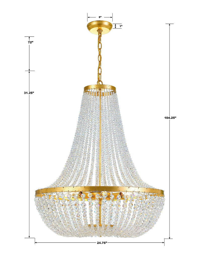 Rylee 8 Light Chandelier