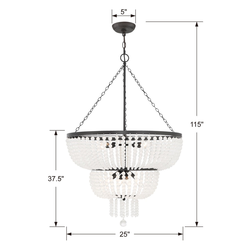 Sadie 6 Light Chandelier