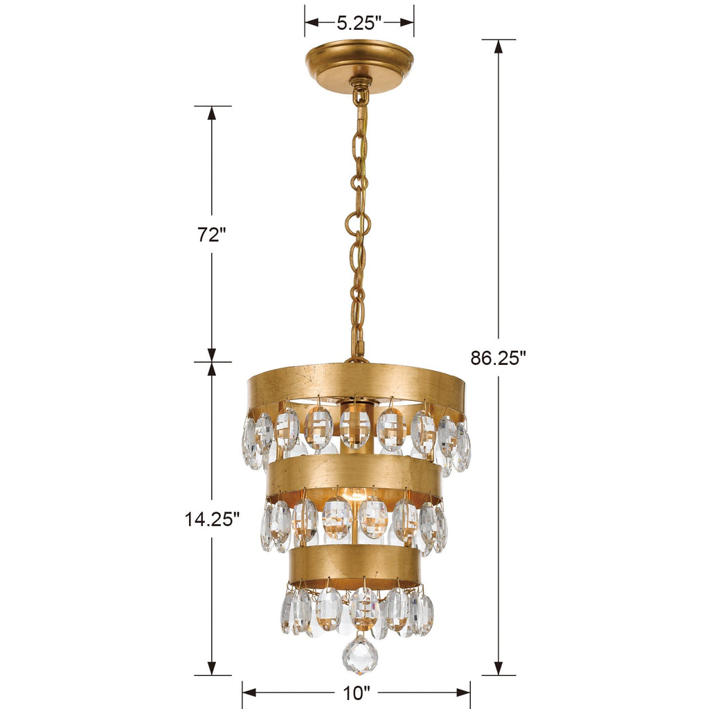 Perla 1 Light Mini Pendant