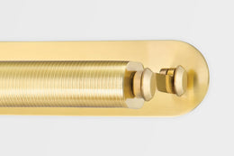 Stockport 2 Light Picture Light - Aged Brass