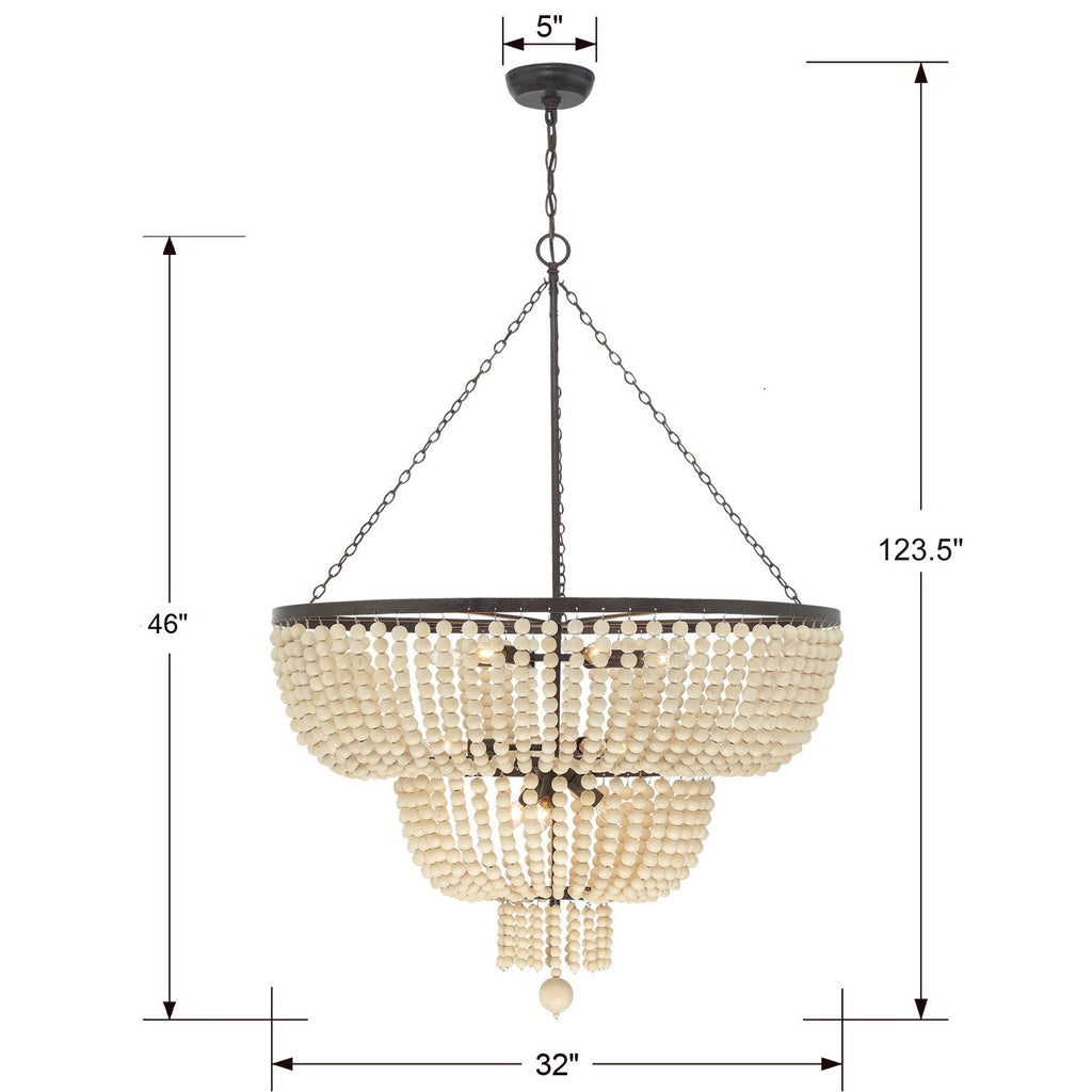 Rylee 12 Light Chandelier