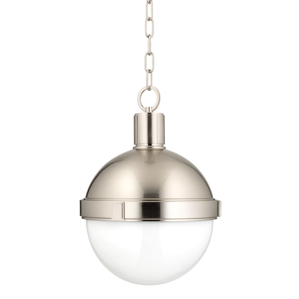 Lambert Pendant 16" - Satin Nickel