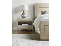 Cascade Two-Drawer Nightstand