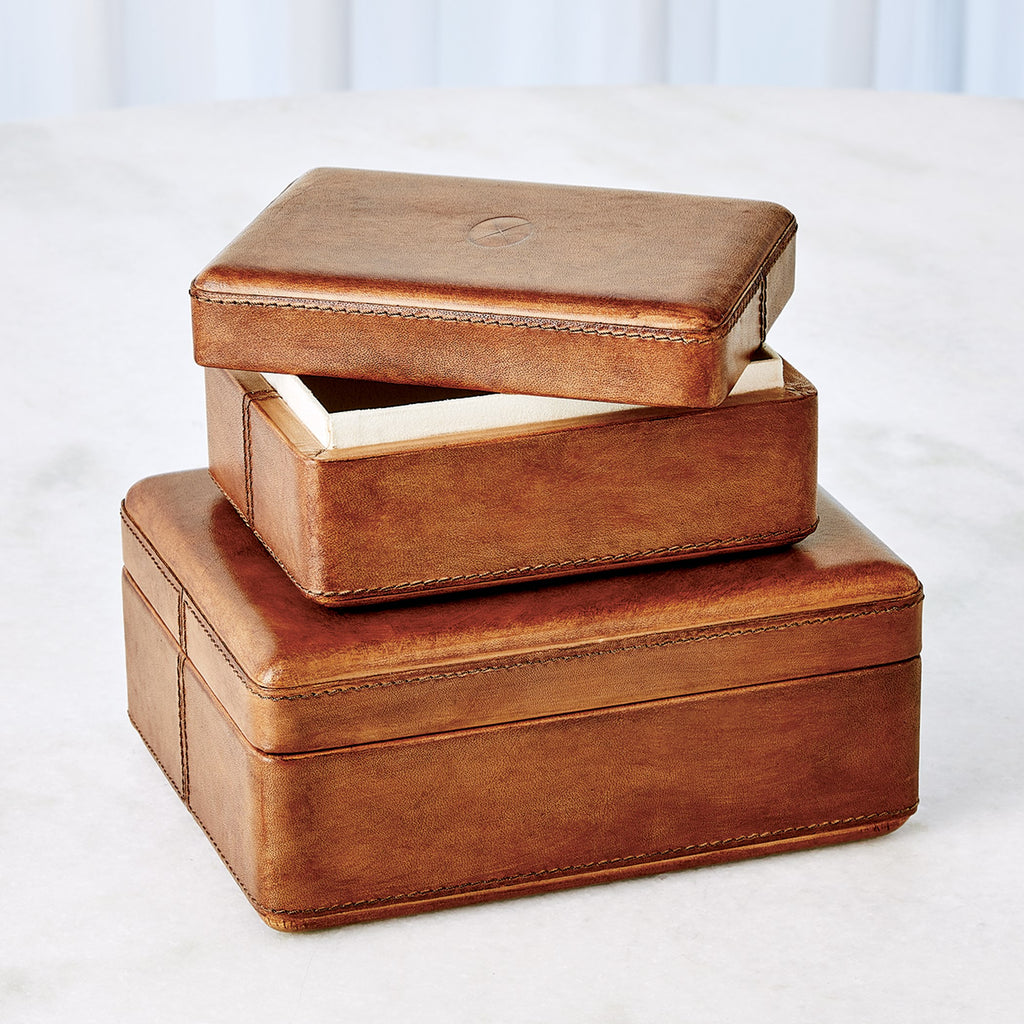 Signature Tobacco Covered Box : Signature Tobacco Covered Box (Small)