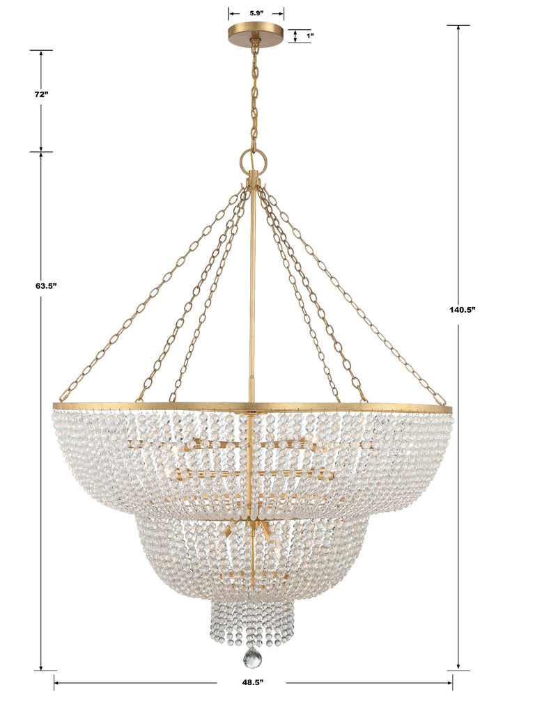 Rylee 15 Light Chandelier