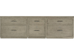 Linville Falls Credenza - 96in Top-Small File and 2 Lateral Files