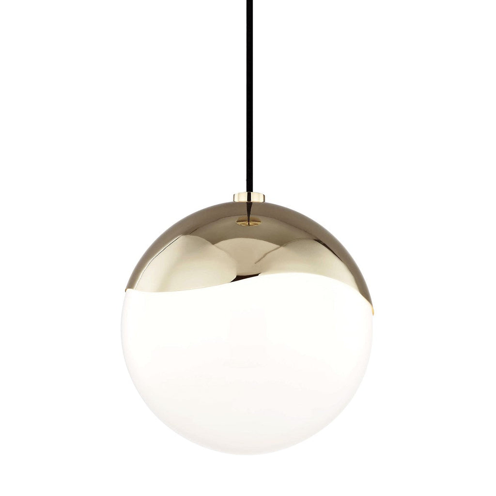 Ella Pendant 11" - Polished Brass