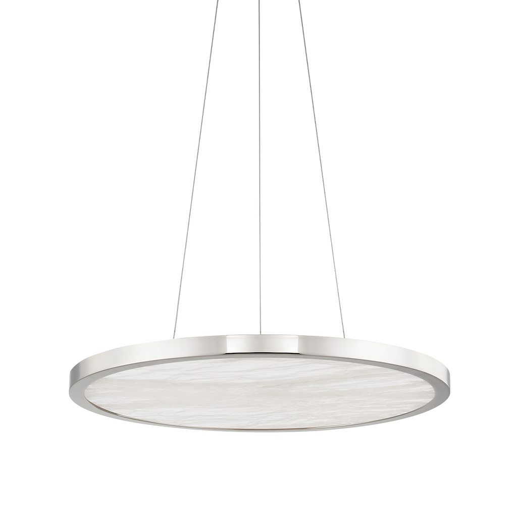 Eastport 24" Led Pendant - Polished Nickel