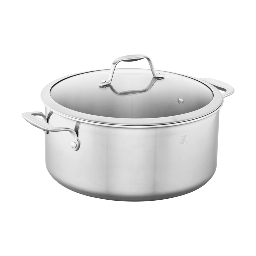 8-Quart Stainless Steel Dutch Oven