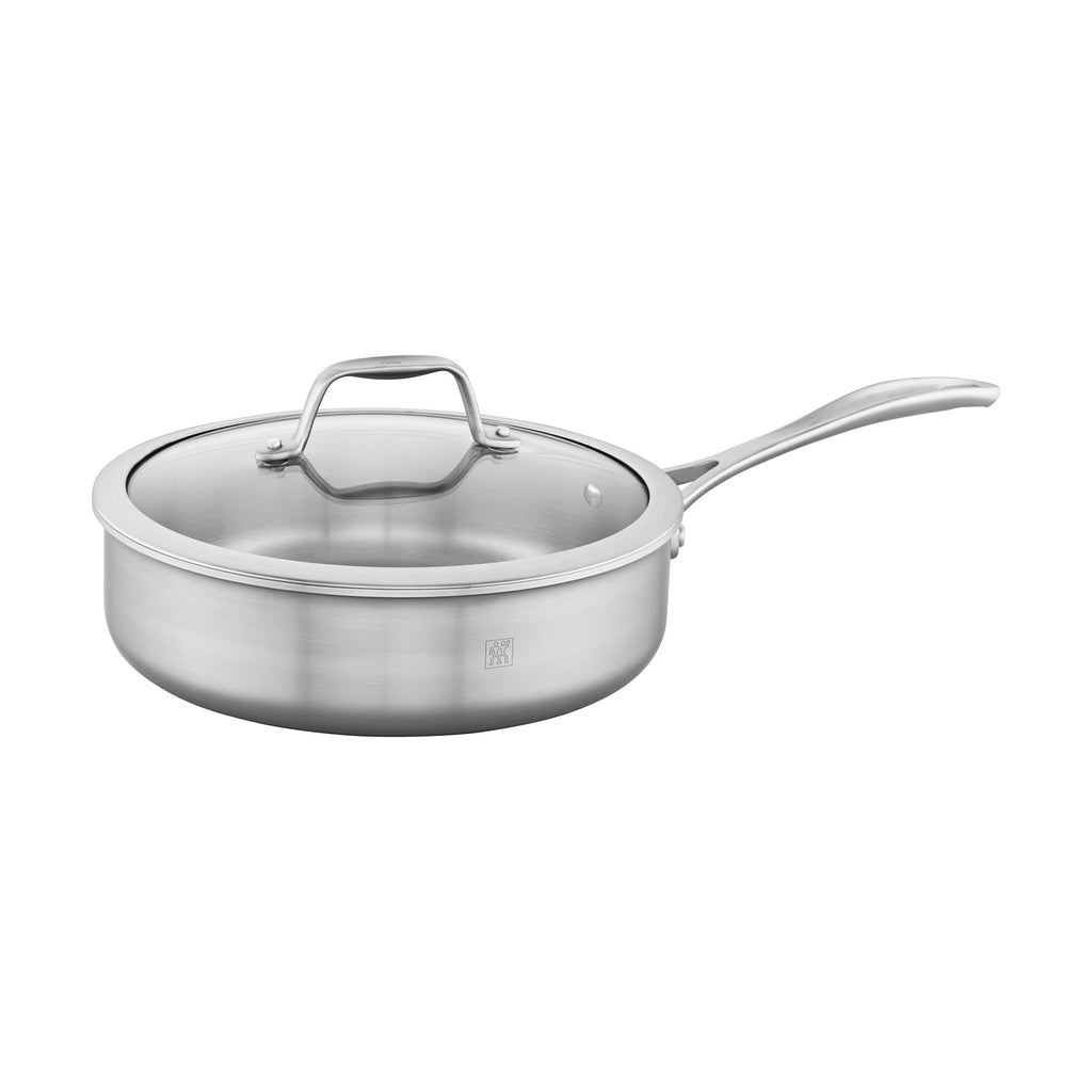 10-Piece Stainless Steel Cookware Set, Spirit 3-Ply