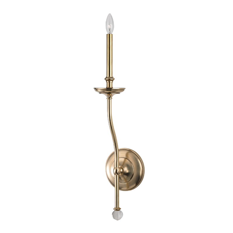 Lauderhill Wall Sconce 6" - Aged Brass