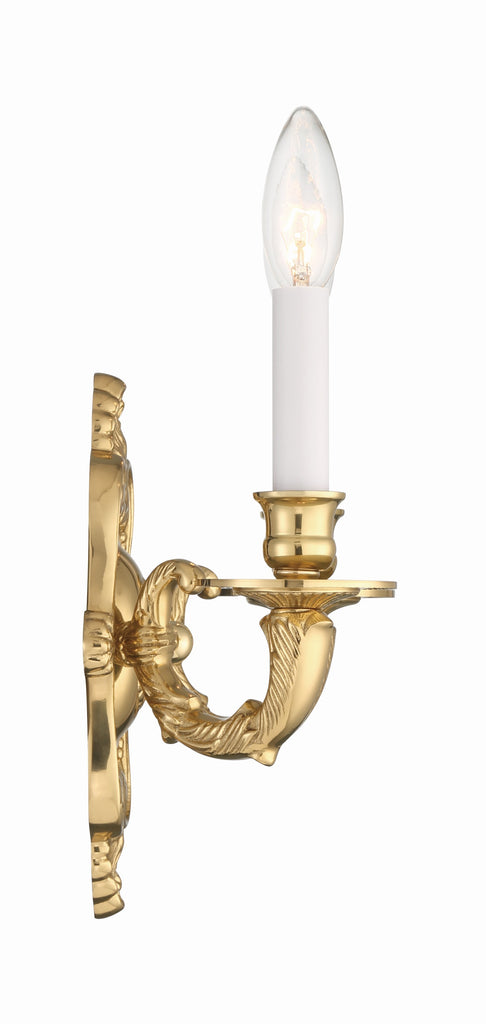 Cast Brass Wall Mount 2 Light Sconce