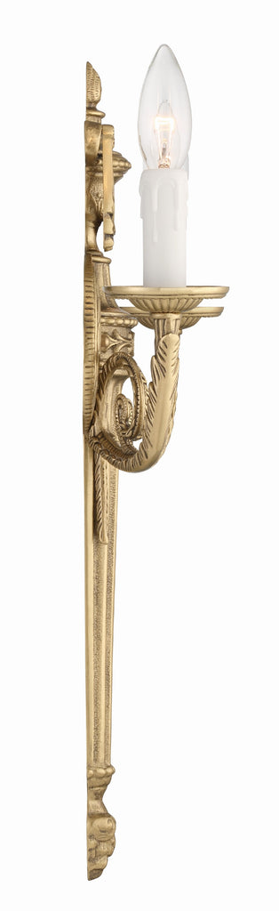 Cast Brass Wall Mount 2 Light Sconce