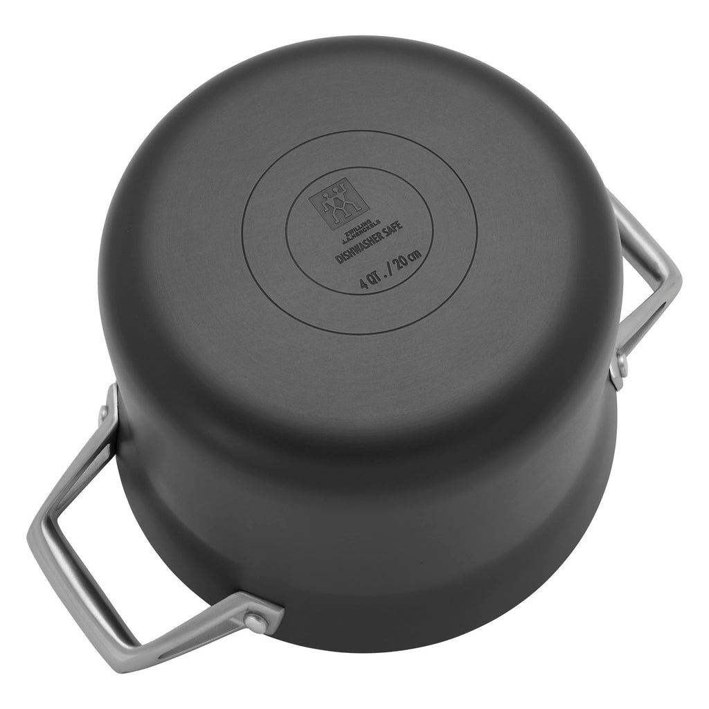 4-Quart Aluminum Hard Anodized Soup Pot Nonstick