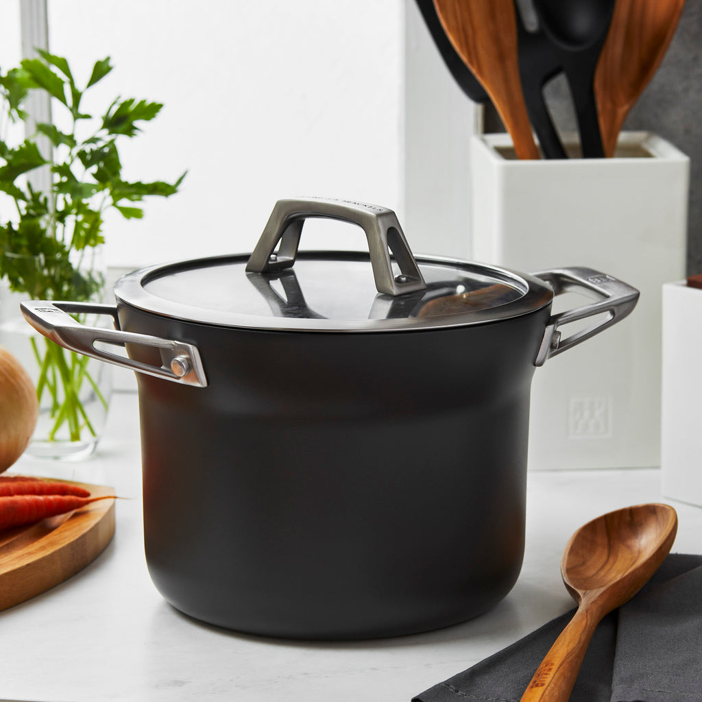 4-Quart Aluminum Hard Anodized Soup Pot Nonstick