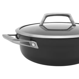 4-Quart Aluminum Hard Anodized Chef's Pan Nonstick