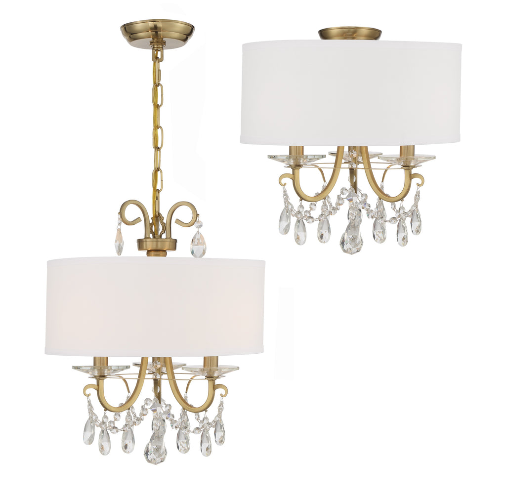 Othello 3 Light Mini Chandelier