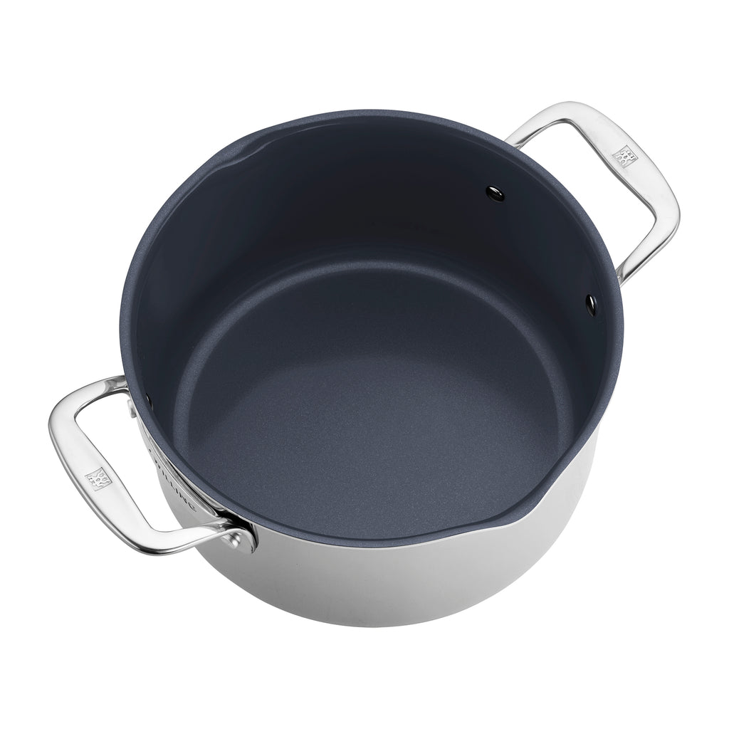 6-Quart Stainless Steel Ceramic Nonstick Dutch Oven