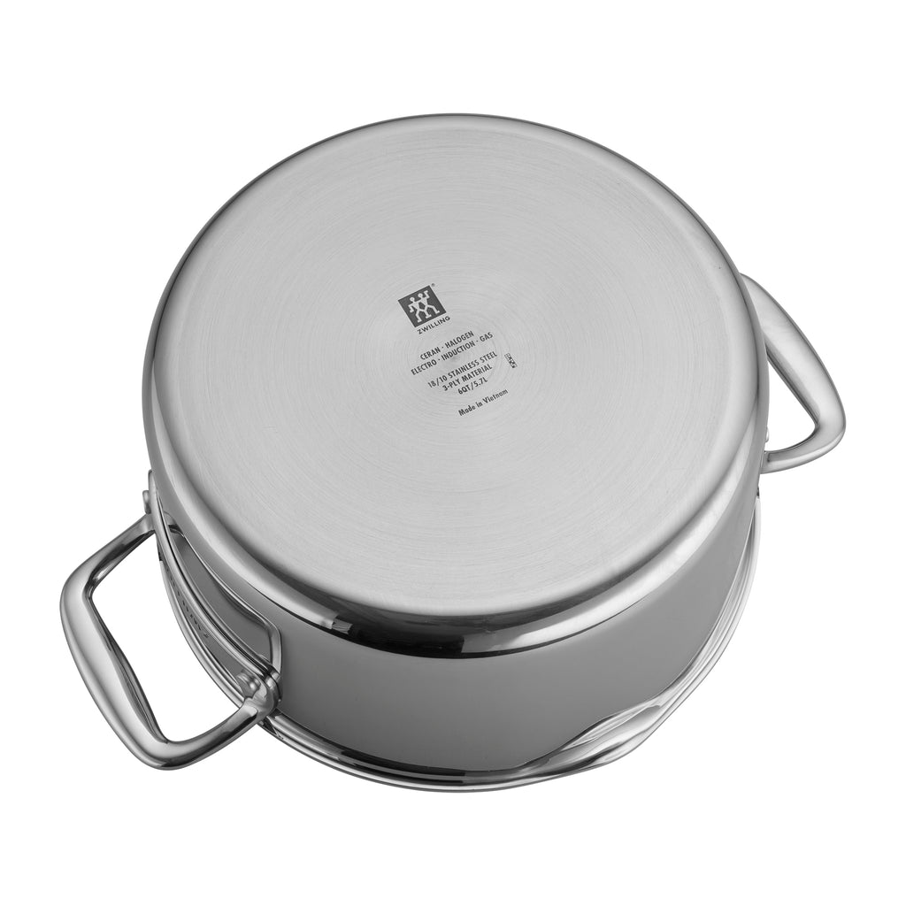 6-Quart Stainless Steel Ceramic Nonstick Dutch Oven