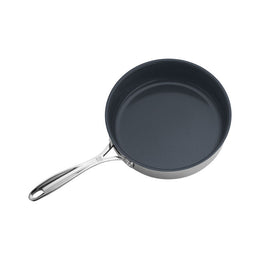 3-Quart Stainless Steel Ceramic Nonstick Saute Pan