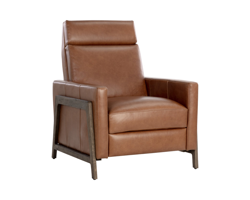 Brandon Recliner : Shalimar Tobacco Leather