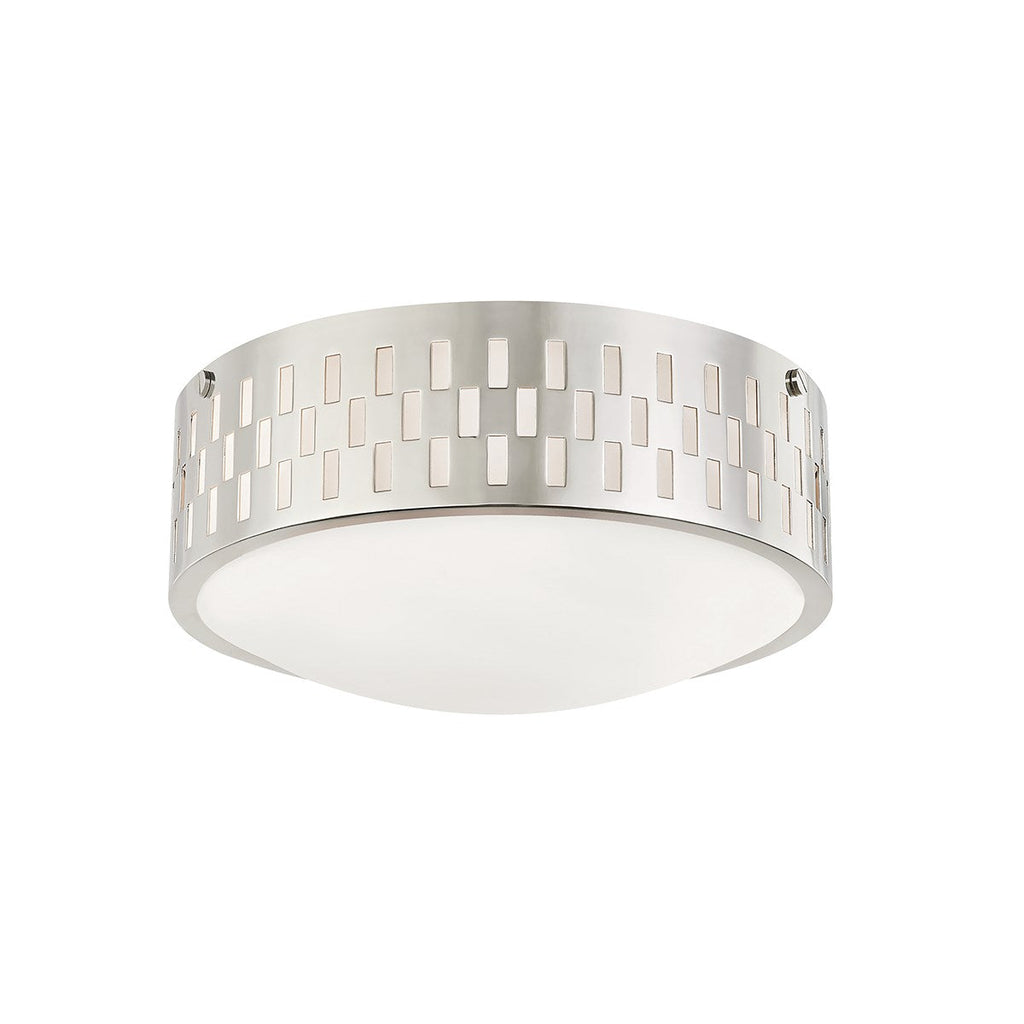 Phoebe Flush Mount 10" - Polished Nickel