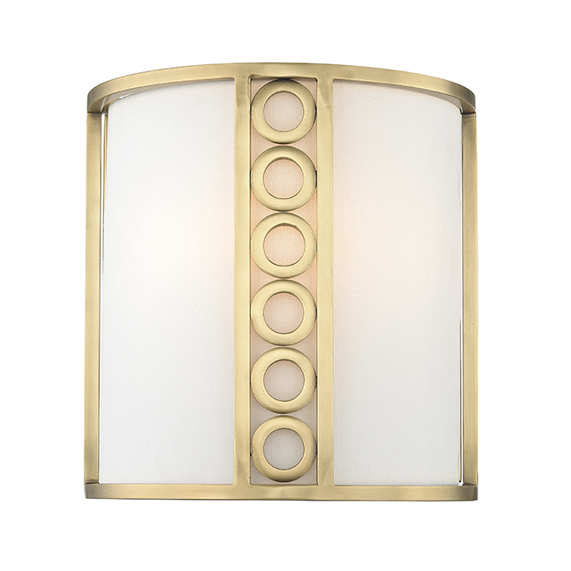Infinity Wall Sconce - Aged Brass