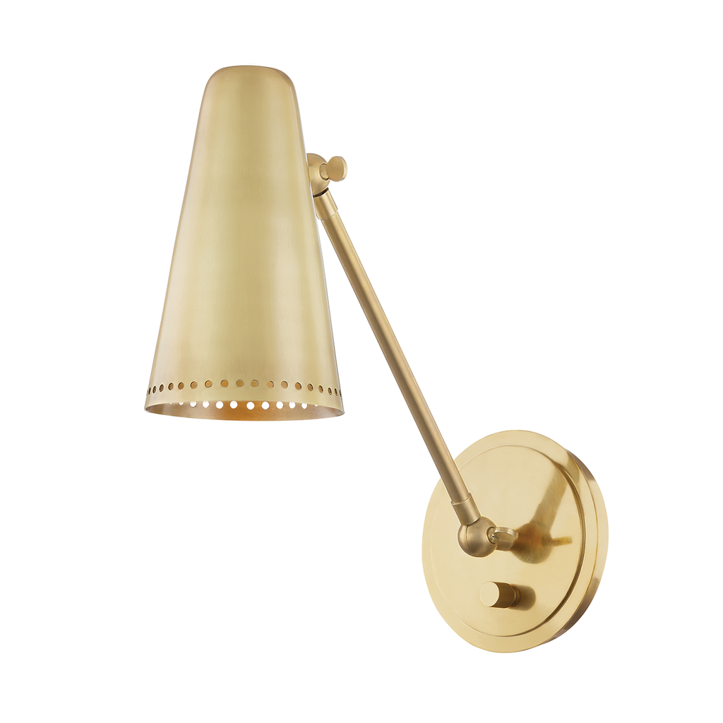 Easley Wall Sconce - Aged Brass