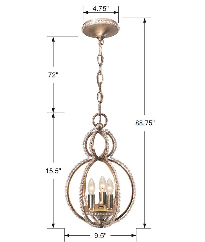 Garland 3 Light Mini Pendant