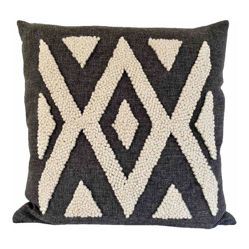 Punch Needle Ndebele Pillow Pattern 2