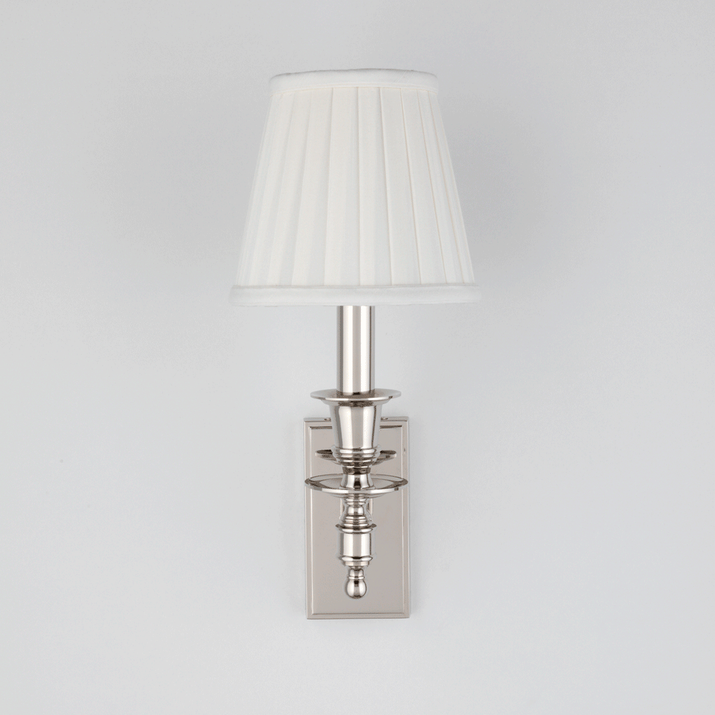 Ludlow Wall Sconce 5" - Polished Nickel